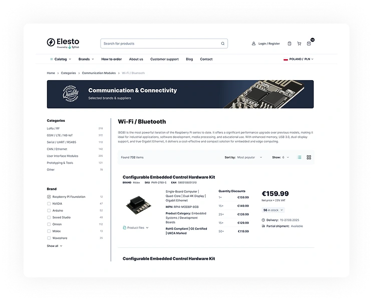 Elesto B2B Distribution